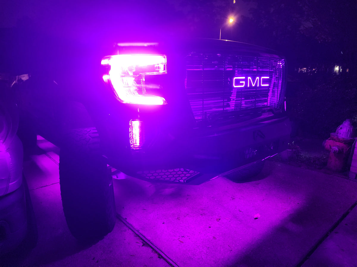2019-2022 GMC Sierra 1500 Headlights with Fog Lights