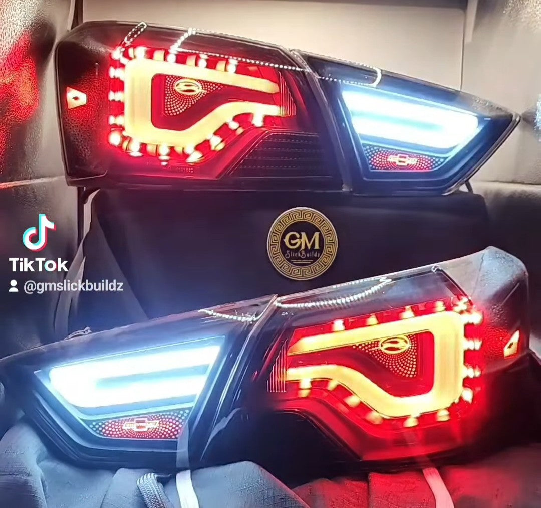 GMSLICKBUILDZ 2014–2020 Chevy Impala RGBW Tail Lights