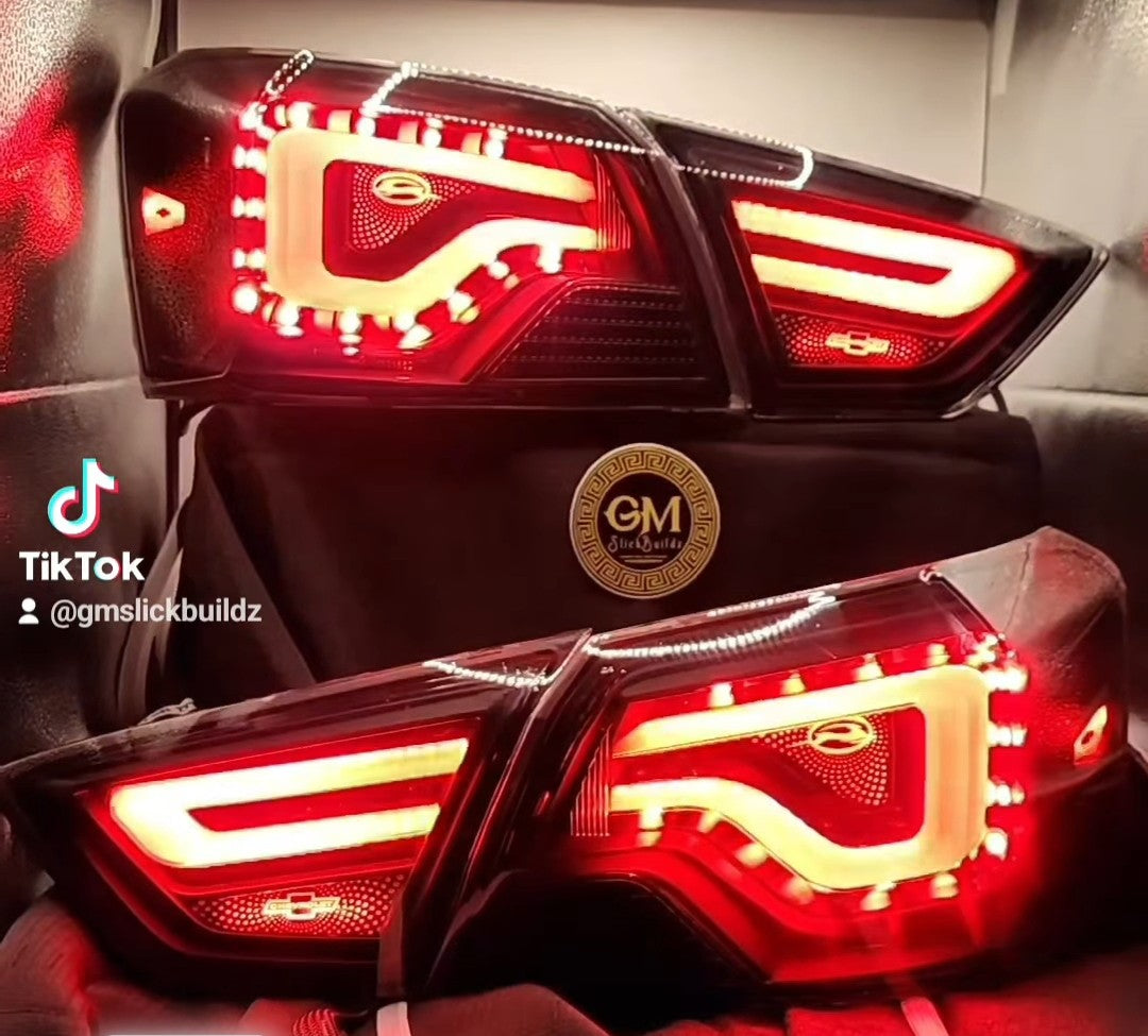GMSLICKBUILDZ 2014–2020 Chevy Impala RGBW Tail Lights