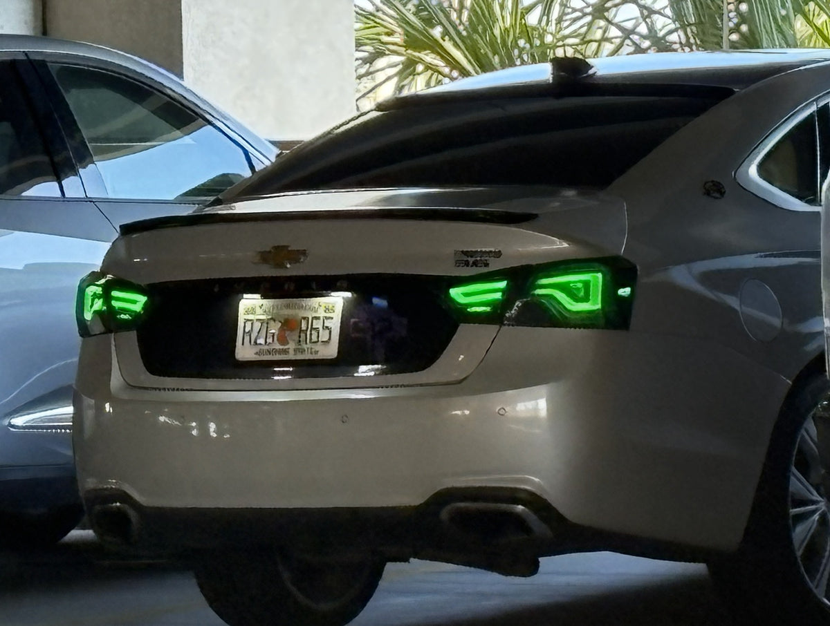 GMSLICKBUILDZ 2014–2020 Chevy Impala RGBW Tail Lights