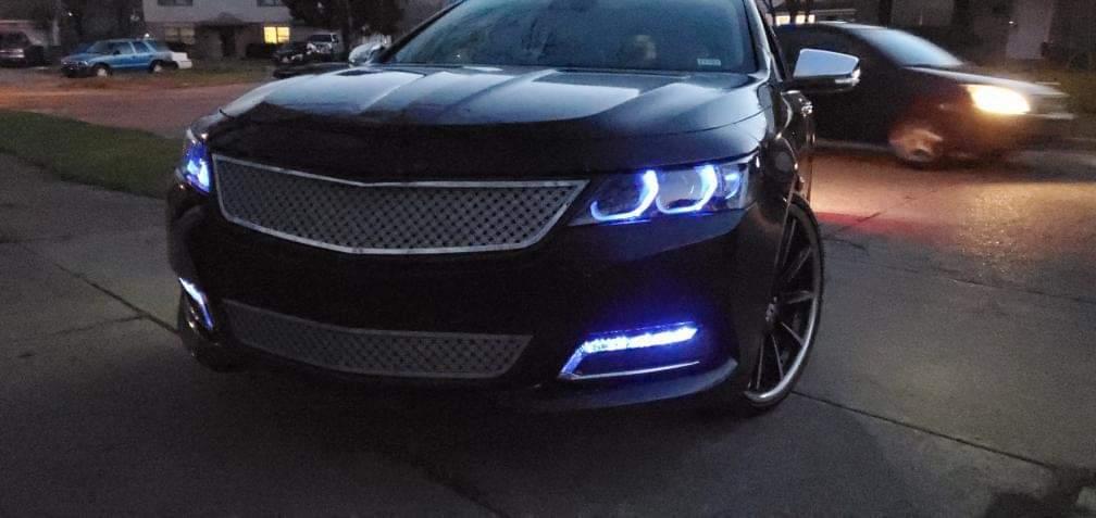 Spyder Projector Headlights Chevy Impala Black or Chrome Housing