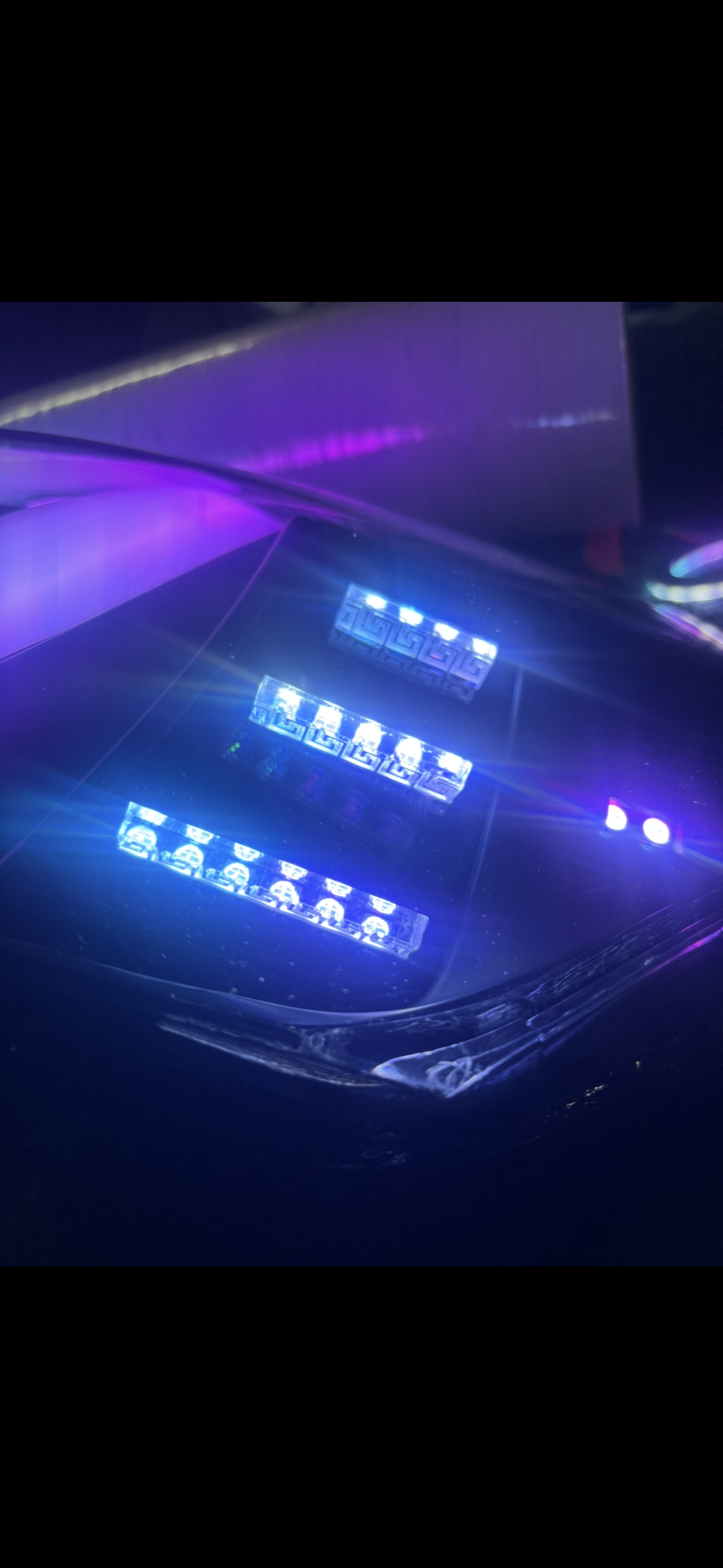 GMSLICKBUILDZ 2006-2014 Chevy Impala/ Monte Carlo RGBW Spyder Light Bar Headlights